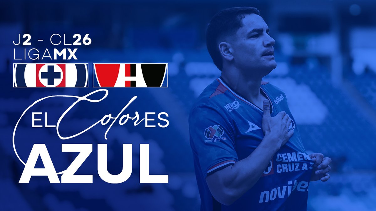 ¡PRIMERA VICTORIA DEL TORNEO! 💙 Los primeros tres puntos del Clausura 2026 se construyeron con esfuerzo, compromiso y trabajo en equipo. Seguimos avanzando con la misma convicción, partido a partido. ¡Disfruten de "El Color es AZUL" de la jornada 2! 🚂