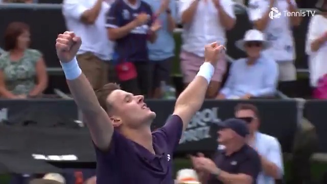 A point to remember 🙌 The moment Jakub Mensik became champion in Auckland 🏆 ASB Classic | #ASBClassic26