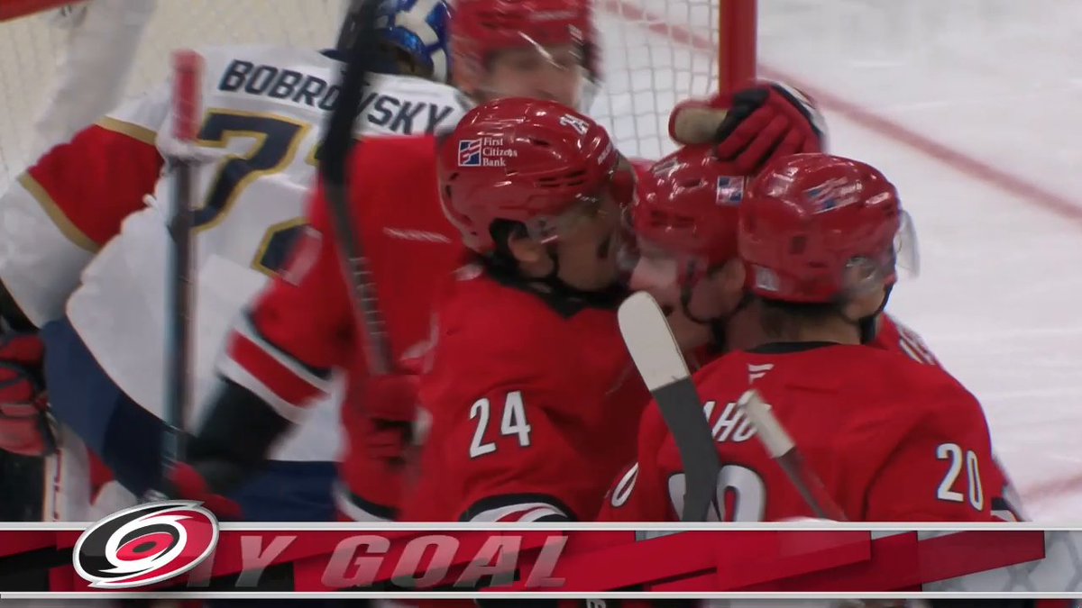 FYI... the Carolina Hurricanes scored SIX unanswered in the third 🥶
