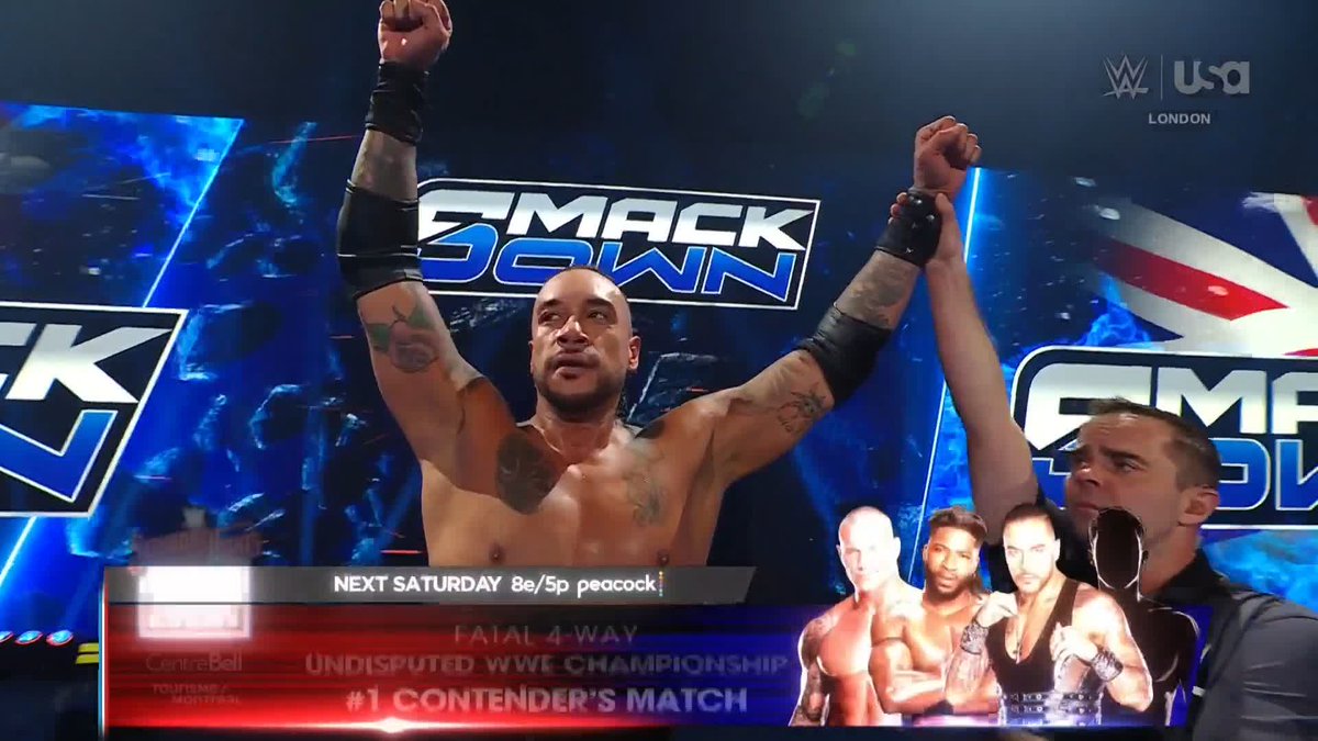 .Damian Priest is one step closer the Undisputed WWE Championship! 💪