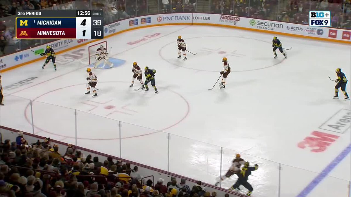 Michigan is cleary the #1 team in the country. 5-1 Wolverines as they’re about to tally shot No. 50 tonight