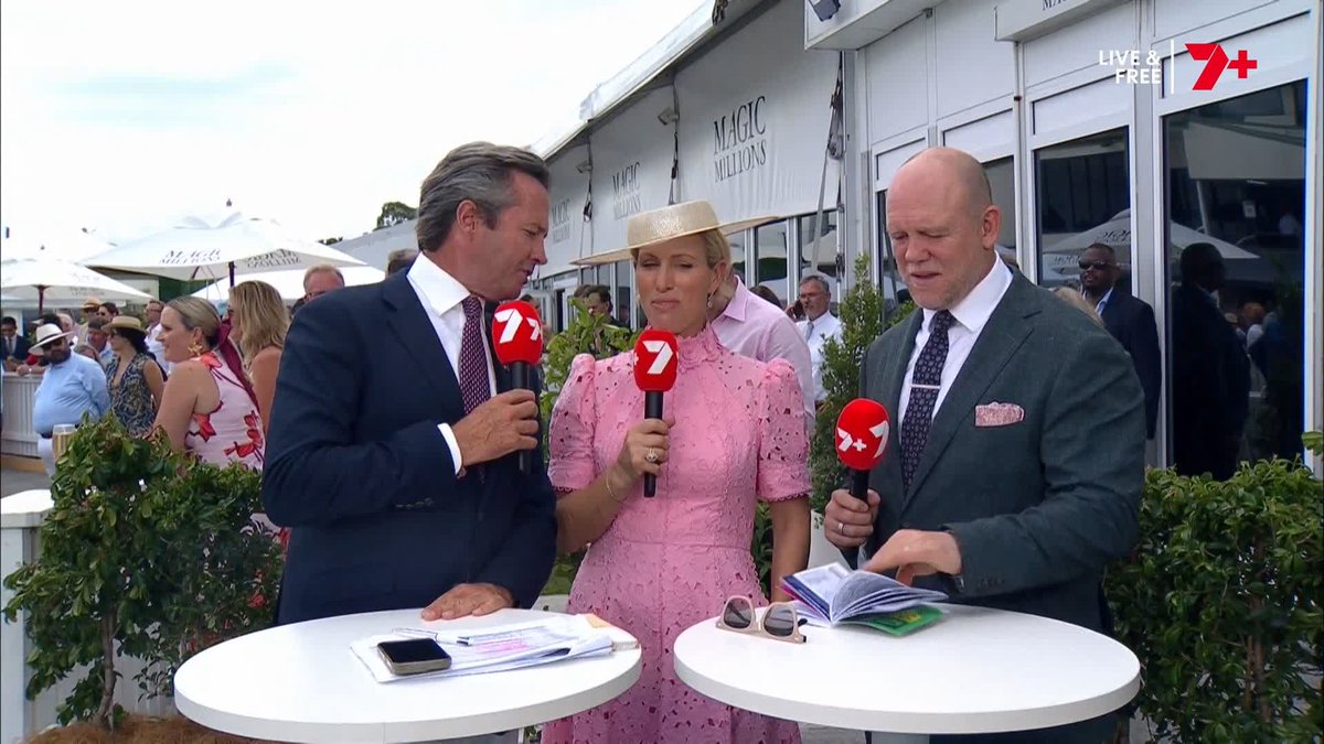 Mike and Zara Tindall reflect on the week that was with Hamish. Magic Millions