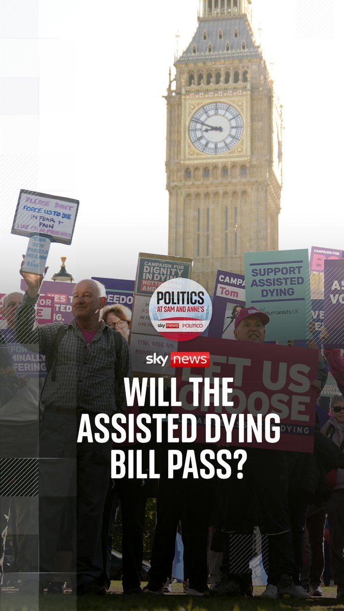 Does the assisted dying bill have a future and will it get passed? Sam Coates Sky and anne mcelvoy discuss if parliament can get it through before the Kings speech in May. Listen here: