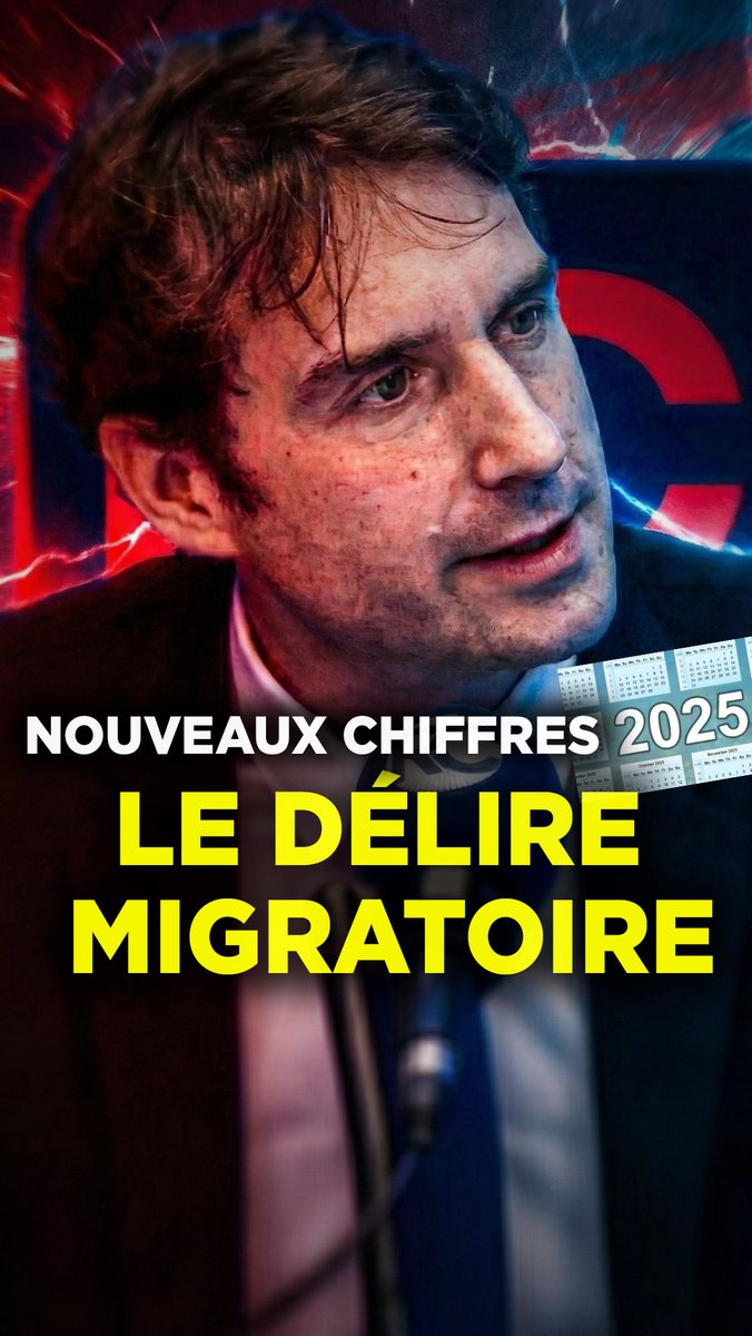 🚨 500 000 entrées légales par an : l'équivalent de la ville Toulouse ! La France sature sous le poids de l’immigration massive. Le mythe de l'immigration de travail s'effondre : seuls 50 000 titres concernent l'emploi. Qui paie les 450 000 autres ? C'EST VOUS. 🛑