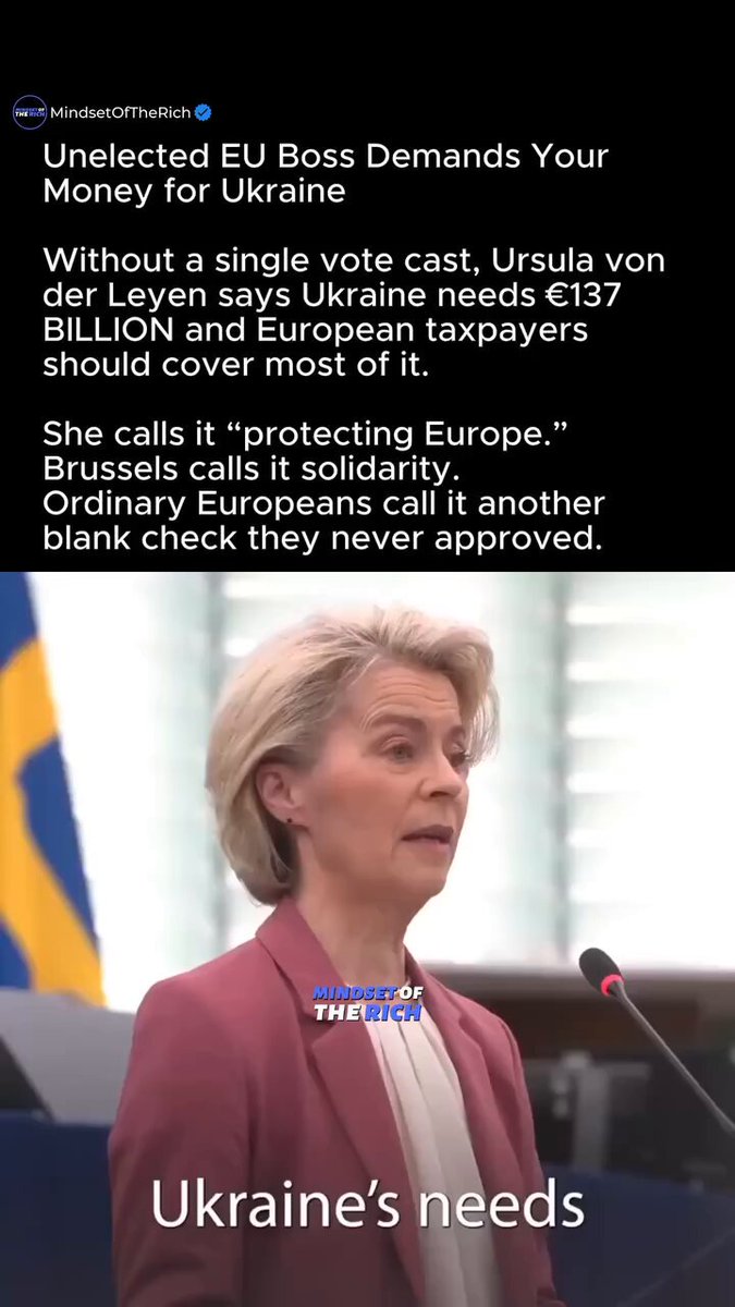 The EU started bankrupting itself with the whole new Green Scam as part of the Climate Change Hoax. Next came the accelerated cost of replacing Europeans with Africans and Asians. Next up came Covid & spent billions of Euros on vaccines & lockdowns, which saw the greatest transfer of wealth to the elites in human history. Then finally they laundered billions to Ukraine. Now Europe is technically bankrupt and it’s all been done by design.