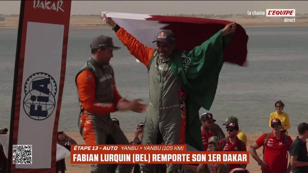 Al-Attiyah remporte le Dakar ! C'est son sixième sacre, et le premier pour Dacia