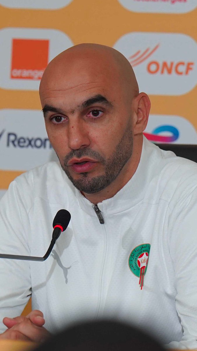 🎙️🇲🇦 Walid Regragui : « Vous avez vu les 𝗟𝗔𝗥𝗠𝗘𝗦 des joueurs. Vous savez la pression immense qui pèse sur des joueurs comme Achraf, aux multiples trophées, ou Brahim. On mesure cette responsabilité, et on veut rendre ce peuple heureux. 🏆»