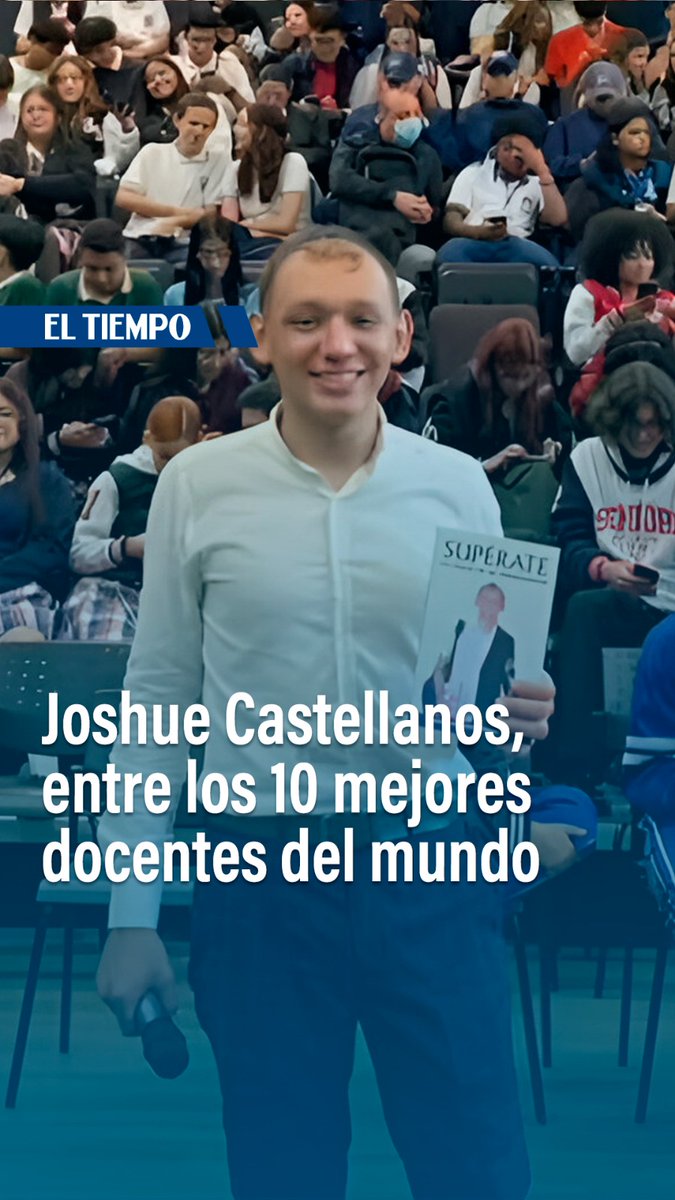 👏🏽¿Quién es el 'profe' que está entre los 10 mejores docentes del mundo? El colombiano, que está nominado a los premios 'Óscar' de educación, pasó de vender dulces en la calle a dedicar su vida a que los jóvenes puedan estudiar sin límites. Le contamos su historia en este video.