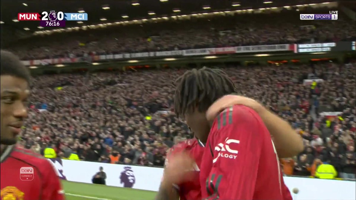 ⚽️🔥 باتريك دورغو يعزز من تقدم الشياطين الحمر بهدف ثانٍ في شباك مانشستر سيتي #الدوري_الإنجليزي_الممتاز | #مانشستر_يونايتد_مانشستر_سيتي #PremierLeague⁩