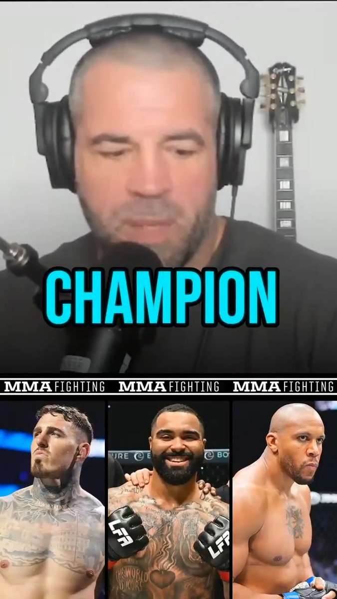 .@iamtheimmortal argues Gable Steveson talented enough to beat Tom Aspinall right now: "He could be champion literally today. … I don’t think there’s a chance anyone has against him." (🎥 Damon Martin)