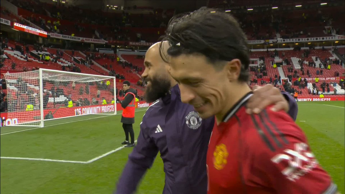 "We are all together, we all have the same aim" Bryan Mbeumo on Michael Carrick's first win of his tenure in the Manchester derby 💪
