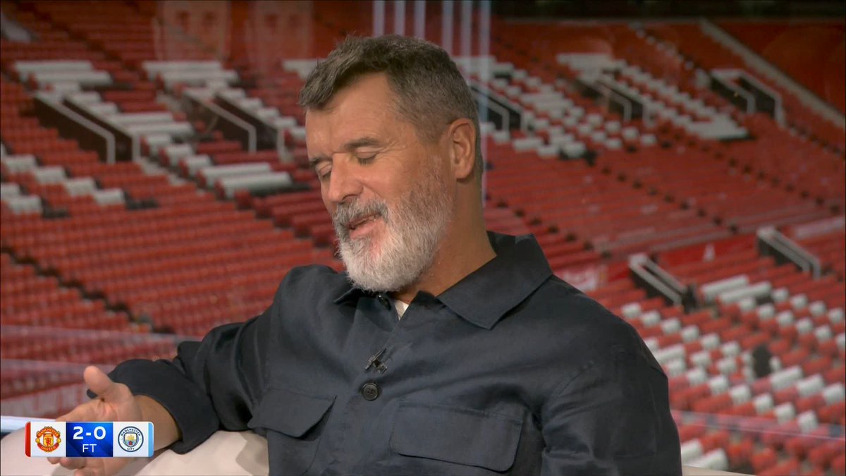 "Credit where it's due... let's see over the next few months how he does" Roy Keane on Michael Carrick after an impressive first home showing of his tenure! 👔