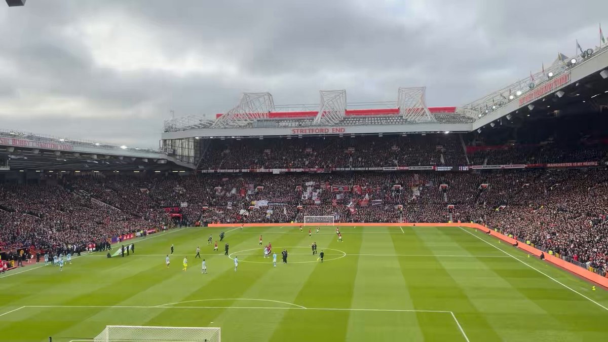 My first Manchester derby and what a game it was 🥳🔴⚪️⚫️