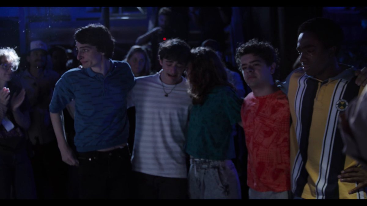 and that is a series wrap on sadie, caleb, gaten, noah, and finn ❤️ One Last Adventure: The Making of Stranger Things 5 is now playing.