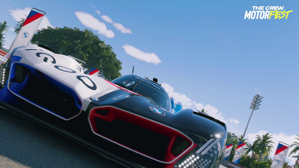 Engineered for endurance. ⚡ Twin-turbo 4.0L V8, hybrid boost and full LMDh grip, the BMW M Hybrid V8 #15 is ready to push hard. Now in #TheCrewMotorfest. 🔥