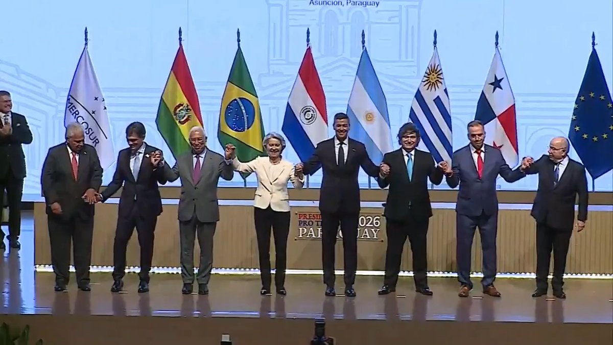 "Mercosur": Por la firma del acuerdo comercial con la Unión Europea