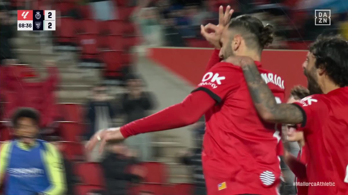 EL PIRATA VALE POR TRES 🏴‍☠️ Vedat Muriqi culmina su hat-trick para que el RCD Mallorca logre un triunfo VITAL 👹 #LALIGAenDAZN ⚽