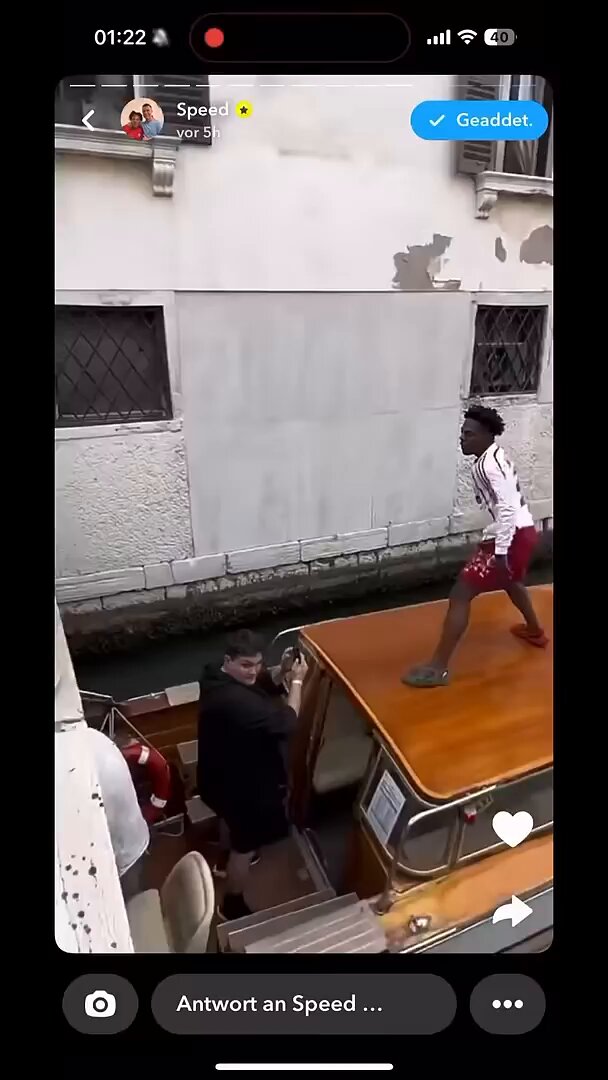 IShowSpeed's 🙊 claim to fame is literally acting like a stupid animal in public and making animal noises. Backflips, loud obnoxious theatrics, pranks, slop "contests" and other performative clownery is his hallmark. A perfect example of Afro-American mediocrity being rewarded and boosted to the top by the progressive libtard elites running social media platforms.