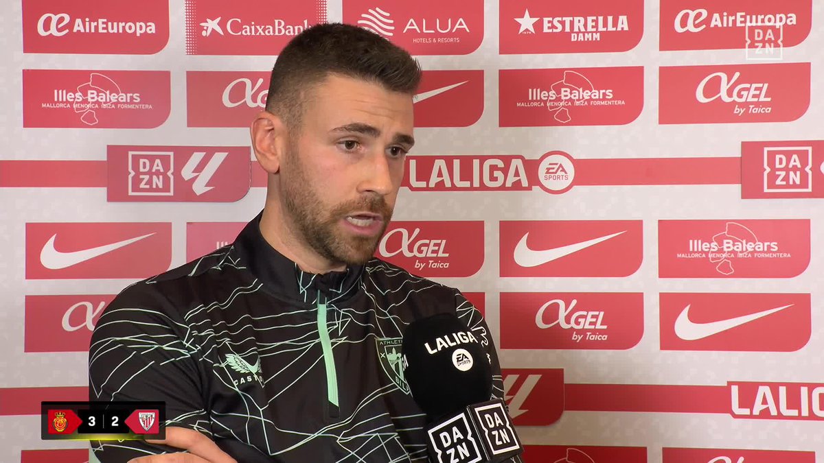 Unai Simón cuenta la versión del Athletic Club en lo ocurrido en las expulsiones de Guruzeta y Lekue 👀 "Todo lo que no sea esto no es lo que de verdad ha pasado. Me gustaría que se pudiera revisar lo que se han dicho para que esto no vuelva a ocurrir" 💥 #LALIGAenDAZN ⚽