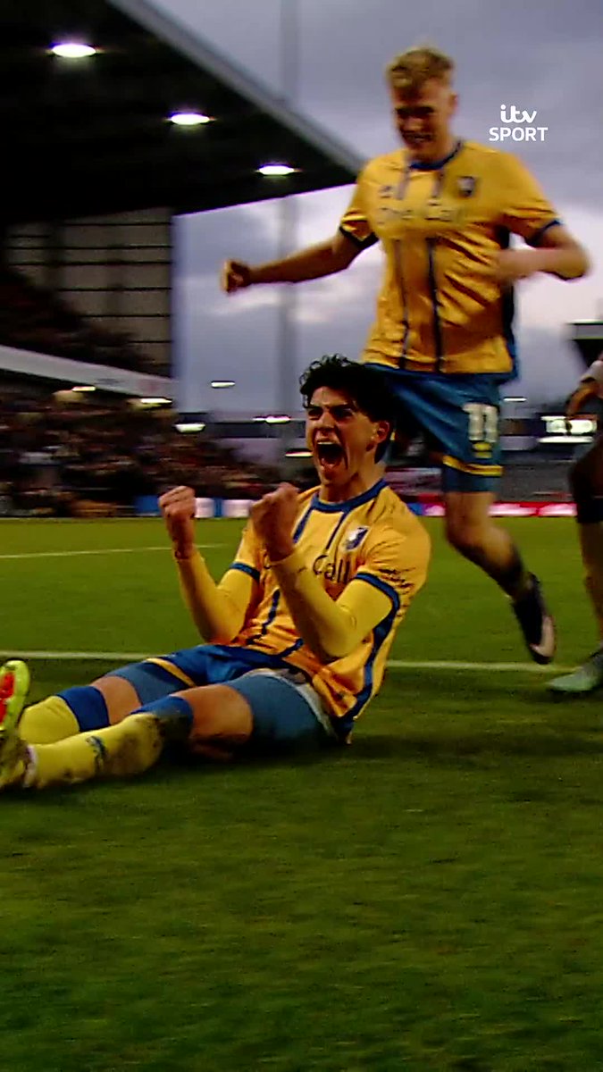 What a goal to score on your senior debut 🤩 Tottenham loanee Oliver Irow scored twice on his debut for Mansfield, including this absolute beauty! Mansfield Town FC | EFL