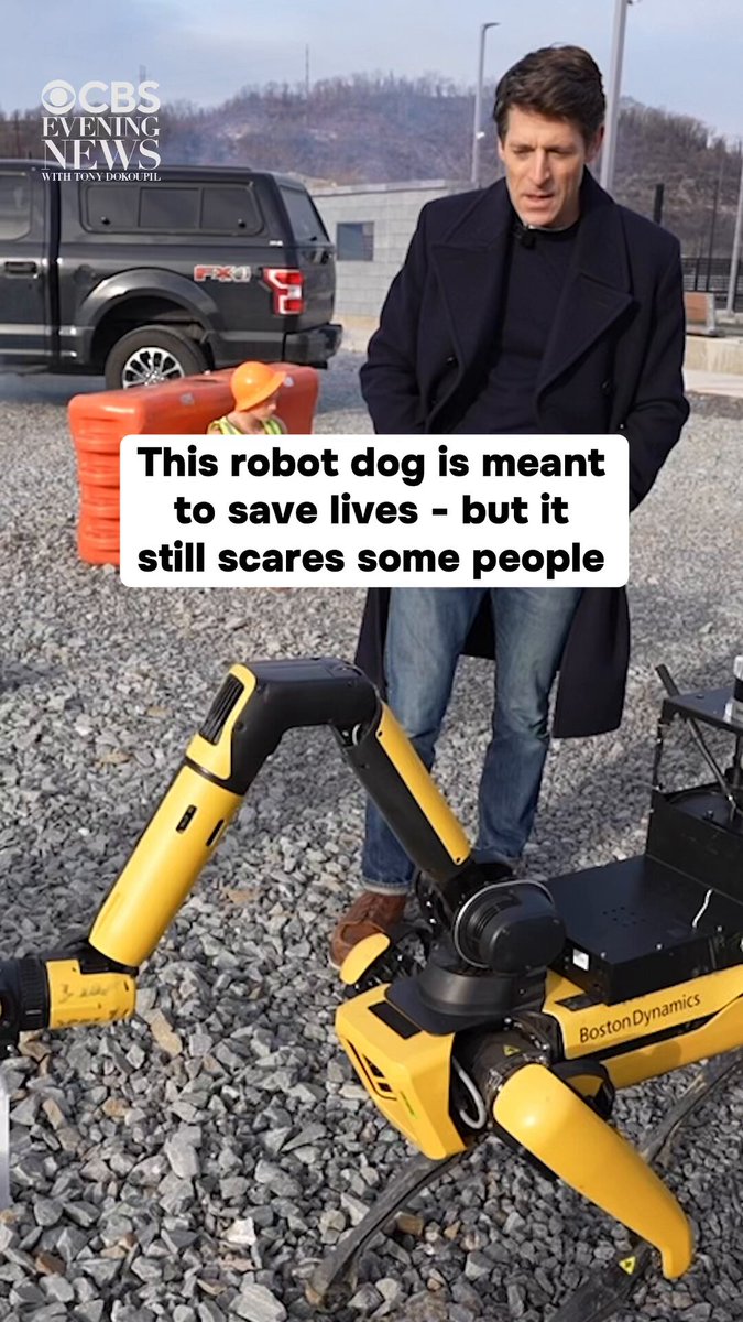 This isn’t a coffee-fetching robot — it’s a life-saving robot. Developed at Carnegie Mellon University in Pittsburgh, this robot dog is designed to help medics in emergencies too dangerous for humans. It can see in the dark, pick up sounds and even be pet. But even its creators admit: it’s intimidating to many humans— and they’re still working on making it feel more approachable. Tony Dokoupil got a firsthand look.