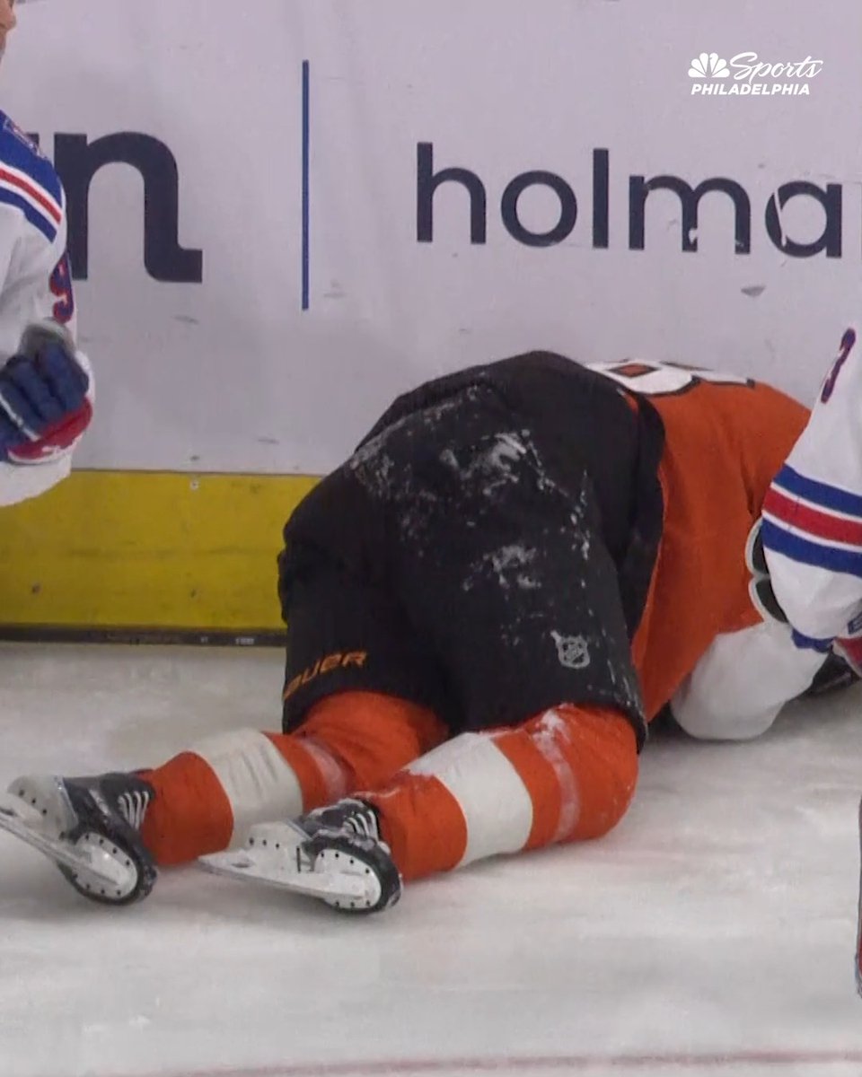Rodrigo Ābols will not return against the Rangers after suffering a gruesome leg injury in the first period.