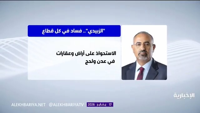 الزبيدي.. نهب للأموال وتواطؤ مع شركات الصرافة وفساد في قطاعات عدة