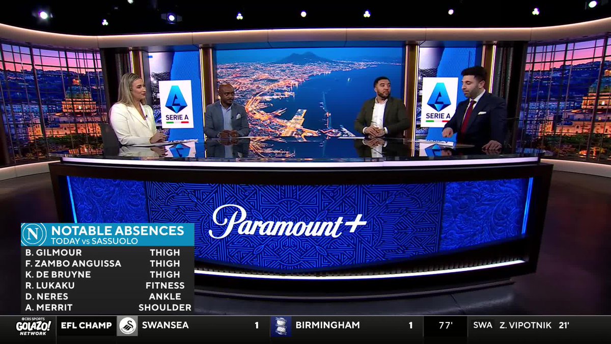"I'm genuinely unsure how many teams in the World could be as close as they are to the top of the table with these injuries." Marco Messina, Troy Deeney and Nigel Reo-Coker break down the injury situation at Napoli 🤕