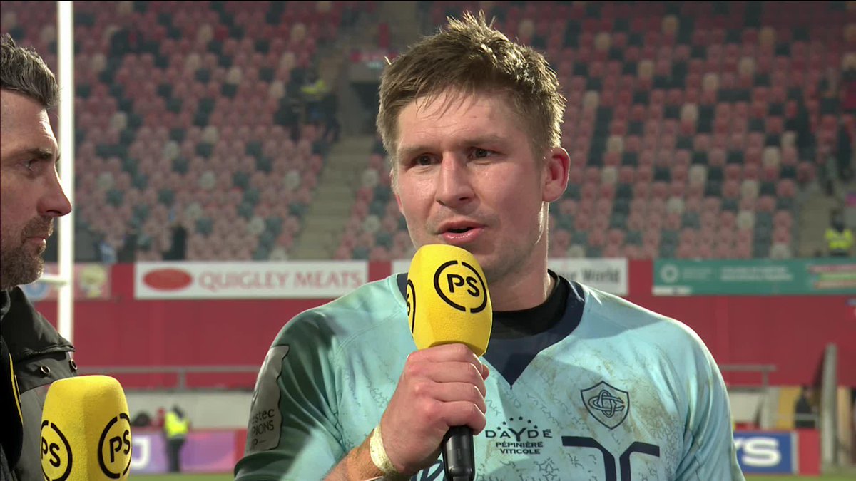 🔵 Castres' Jack Goodhue reacts to a big away win against Munster "Definitely our best game of the season...For some reason tonight it all clicked" 🗣️ #InvestecChampionsCup