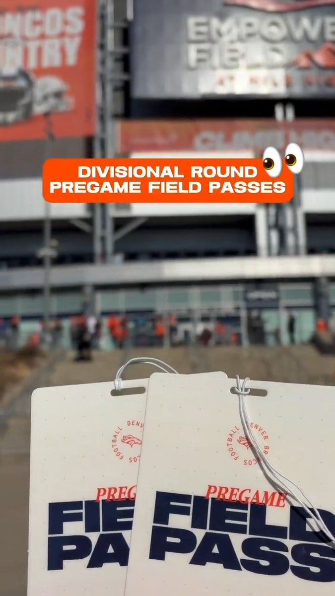 Playoff surprises for #BroncosCountry 🤩