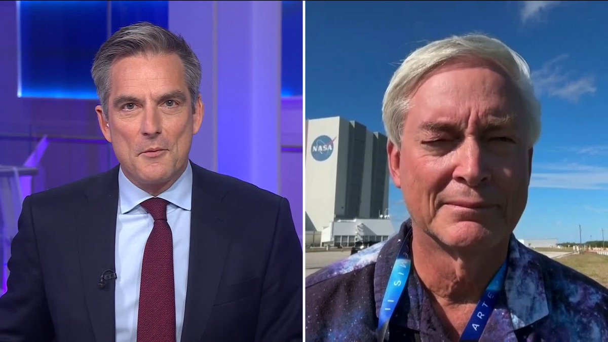 "I've waited for this my whole life." Space journalist Ken Kremer says he's thrilled NASA is going back to the Moon, as the rocket for the 10-day test trip makes its way to the launch pad in Florida. 📺 Sky 501, Virgin 602, Freeview 233 and YouTube
