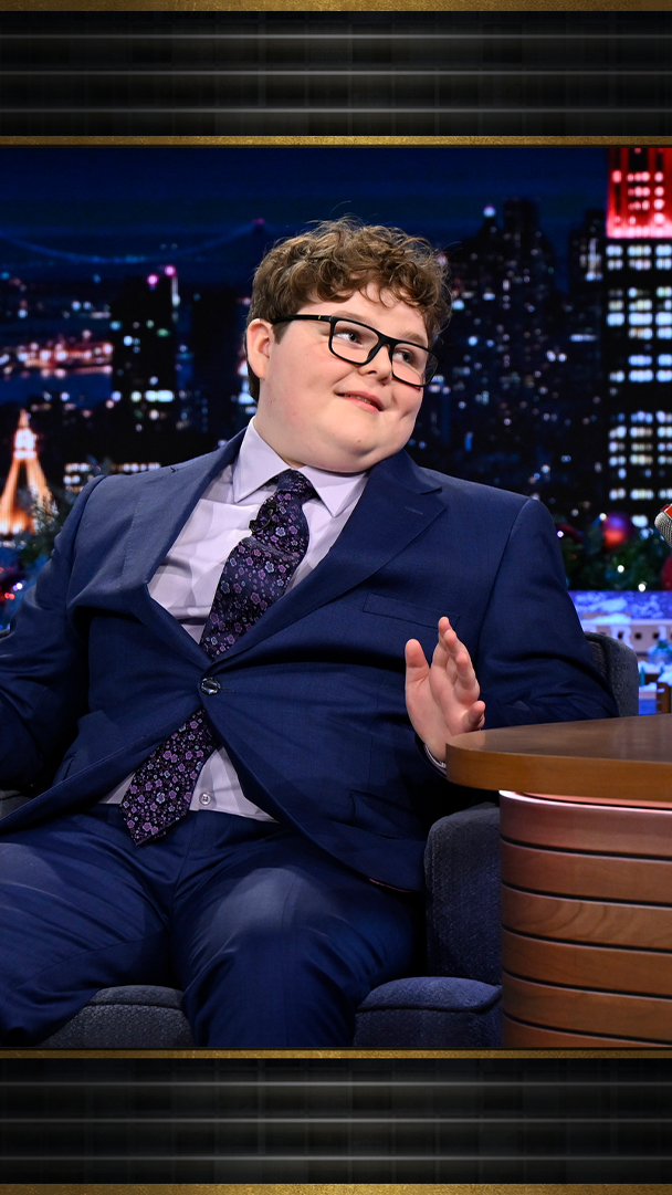 delightful derek core #StrangerThingsOnFallon #FallonTonight