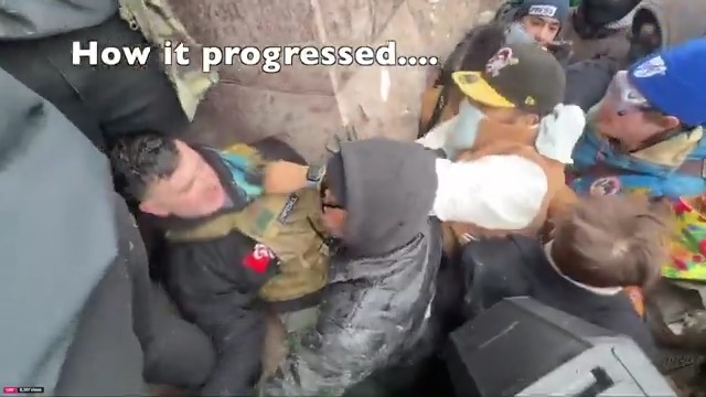 Jake Lang attempted to burn a quran in #Snowgadishu today and was beaten by a violent mob of leftists and foreign savages. Protest accordingly.... #CityLife #somalia #minneapolis #crime #enrichment #3rdWorld #minnesota #mob #jihad #violence #urban #diversity #democrats #islam