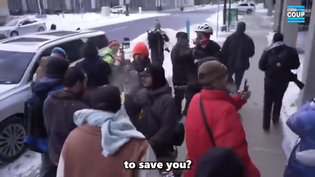 🚨"F*cking pedophile Nazi piece of sh*t!" Minneapolis ICE protesters scream at right-wing agitator. "Where is ICE to save you bro? Why your homies ain't helping you? Where you at you little b*tch!" LIVE NOW ⬇️