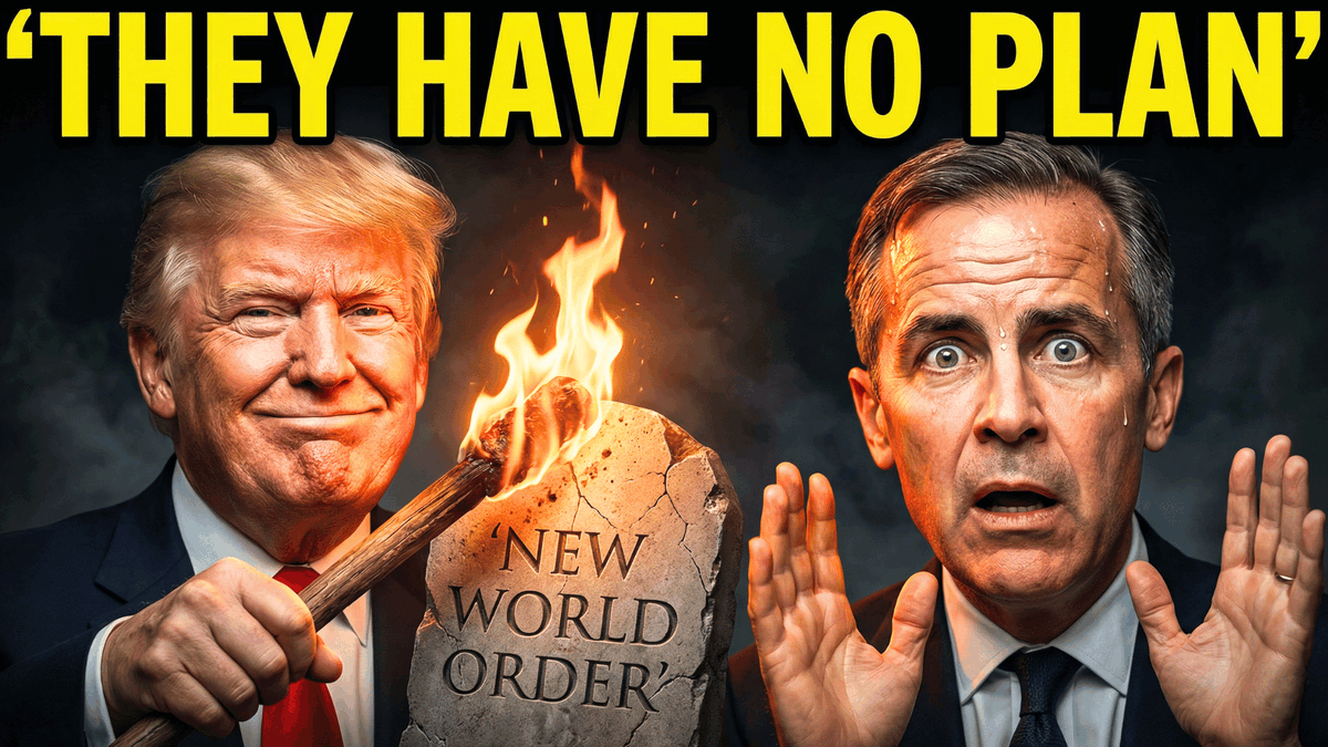 Mark Carney's "New World Order" speech in China wasn't a threat—it was a confession. The British Empire's 80-year playbook is dead. Trump isn't creating chaos. He's ending it. Venezuela. Iran. Gaza. The Muslim Brotherhood. Watch how he's dismantling their system: