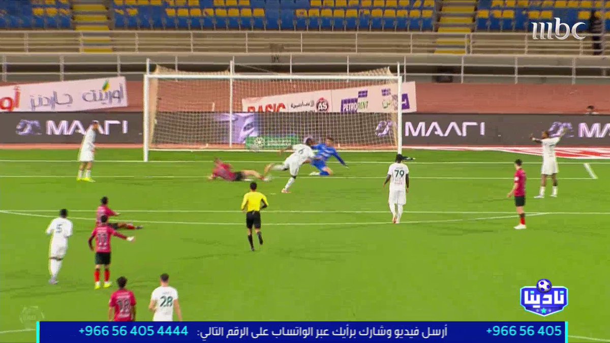 الخبير التحكيمي - فهد المرداسي: الحالات التحكيمية لمباراة الخلود VS الأهلي د 57 قرار صحيح بإلغاء هدف الخلود د 74 هدف الأهلي صحيح مجاناً على MBC شاهد برنامج #نادينا يوميا الساعة 11مساءً بتوقيت السعودية على #MBC1 لمتابعة البث المباشر