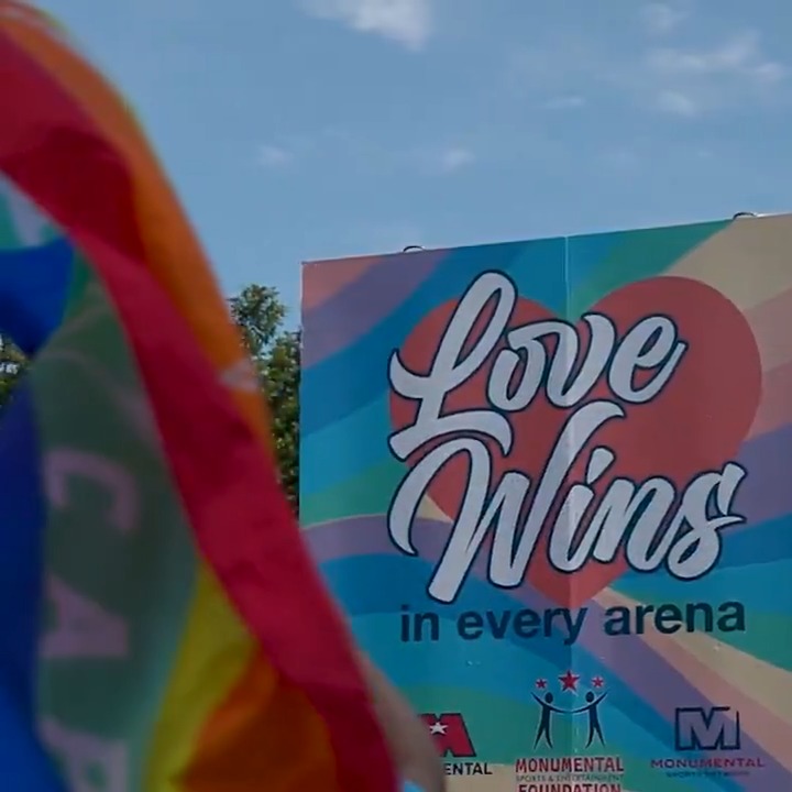All love belongs on our team 🌈🫶 #ALLCAPS | Giant Food
