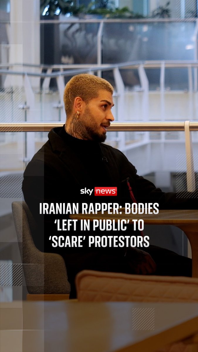 Meraj Tehrani, who lives in the UK, told alex rossi he returned to Iran on business in early January, as demonstrations were erupting across the country. He says that after the Revolutionary Guard came out, it became "a massacre on the streets". 🔗