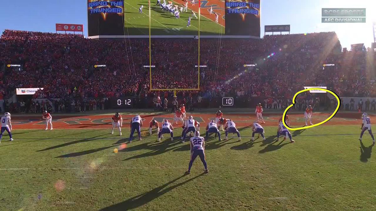 "What a play call and design by Joe Brady." - Tony Romo