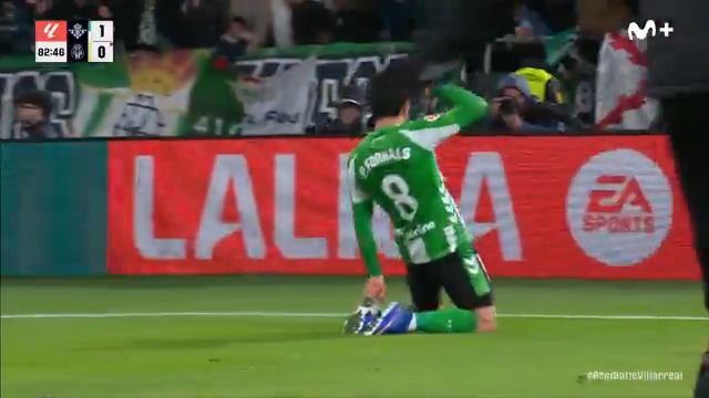 💥 Don Pablo Fornals. Derechazo para cerrar la victoria del Real Betis Balompié 🌴💚. #LALIGAEASPORTS #LaCasaDelFútbol