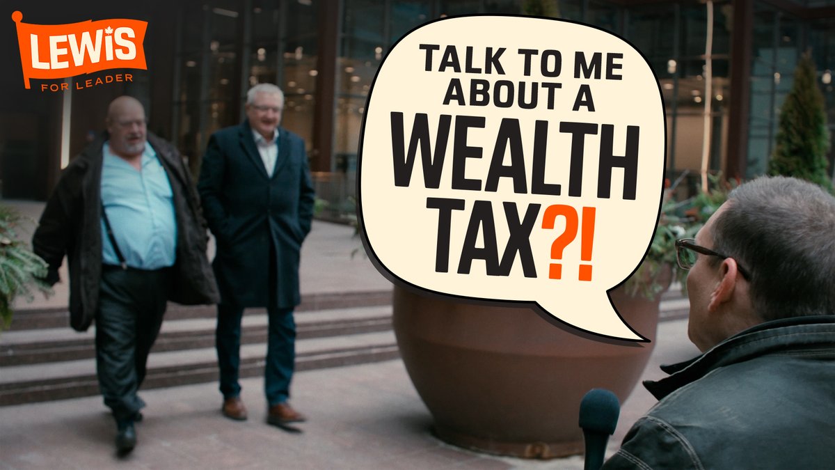 Canada's big six banks made $70 billion in profits last year on the backs of working people. So I went to Bay Street to ask bankers whether it’s time for a wealth tax. If you agree, become a member of the NDP and let’s fight for it together: