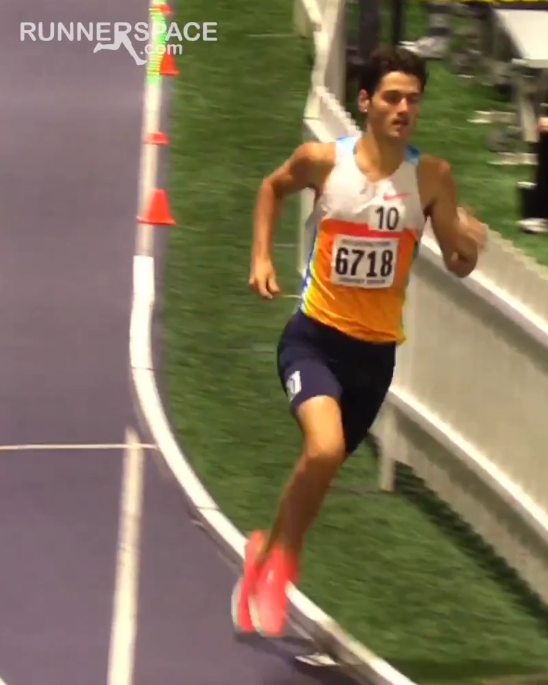 Fastest mile ever run in January!! Cam Myers ๐ฆ๐บ runs 3:49.81 in the mile at the UW Indoor Preview in Seattle.