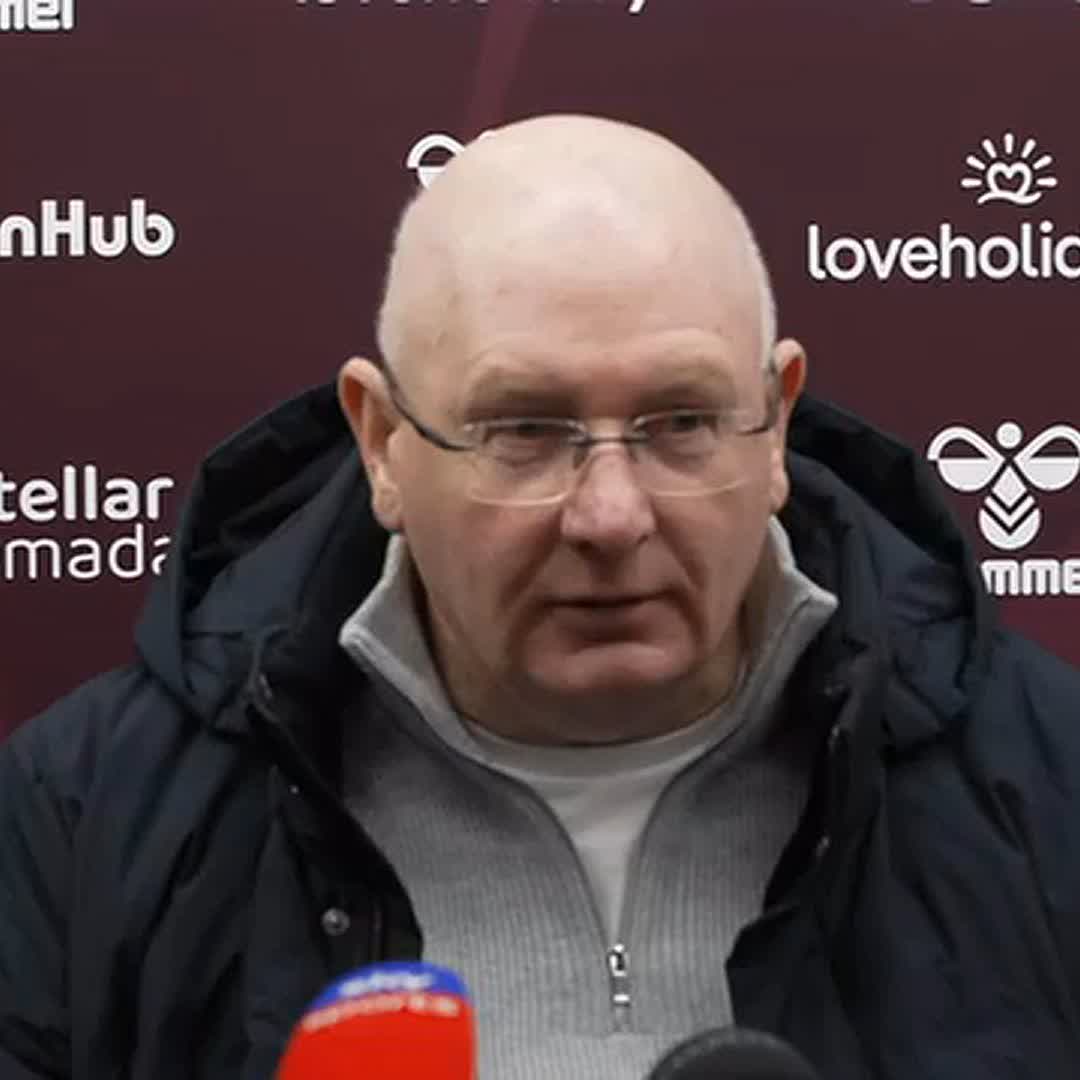 🗣️ "It takes a bit of bottle to go and strike the penalties in" Falkirk manager John McGlynn reacts to this evening's penalty shootout victory over Premiership leaders Hearts in the Scottish Cup at Tynecastle ⤵️