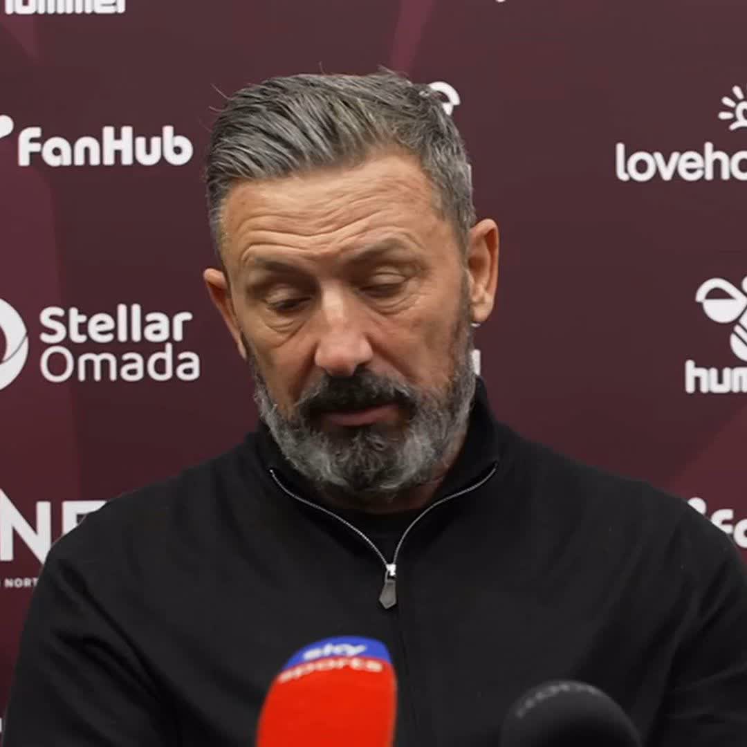 🤕 Shootout defeat "stings" 💻 VAR "shouldn't get involved" 😬 Shankland injury "doesn't look good" Hearts head coach Derek McInnes reacts to this evening's Scottish Cup fourth-round exit to Falkirk ⤵️
