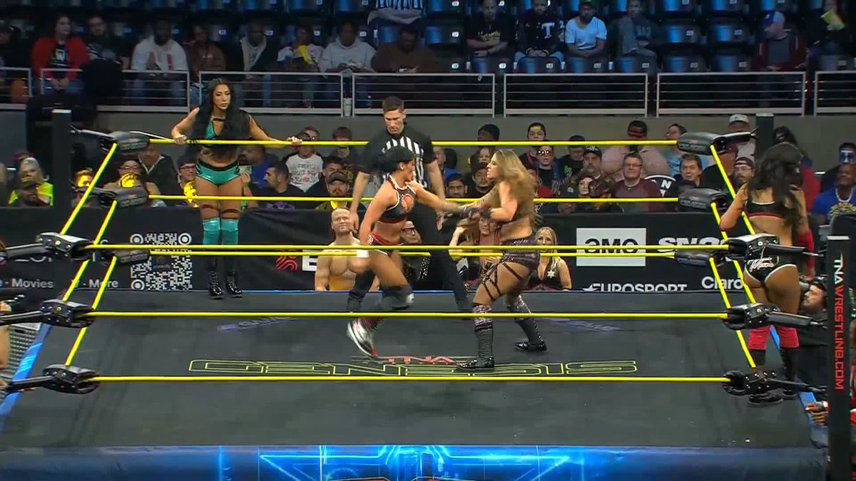 SLAP! Tessa Blanchard ᐯIᑕIOᑌSᐯIᑕKIᐯEᑎᑌTO WATCH the Countdown to #TNAGenesis on TNA+: