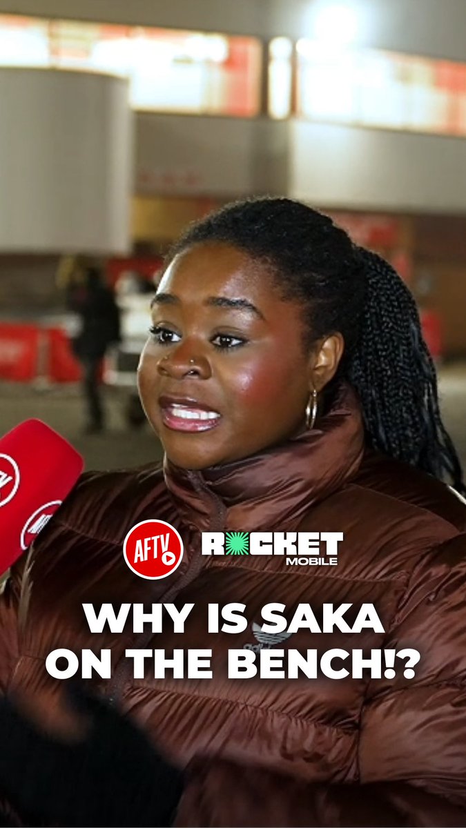 Should Bukayo Saka have started this game? ๐ค Get unlimited data, calls, and texts for just ยฃ16 a month! Switch now to Rocket Mobile ๐ #ad UK only. T&Cs apply. #FanCams
