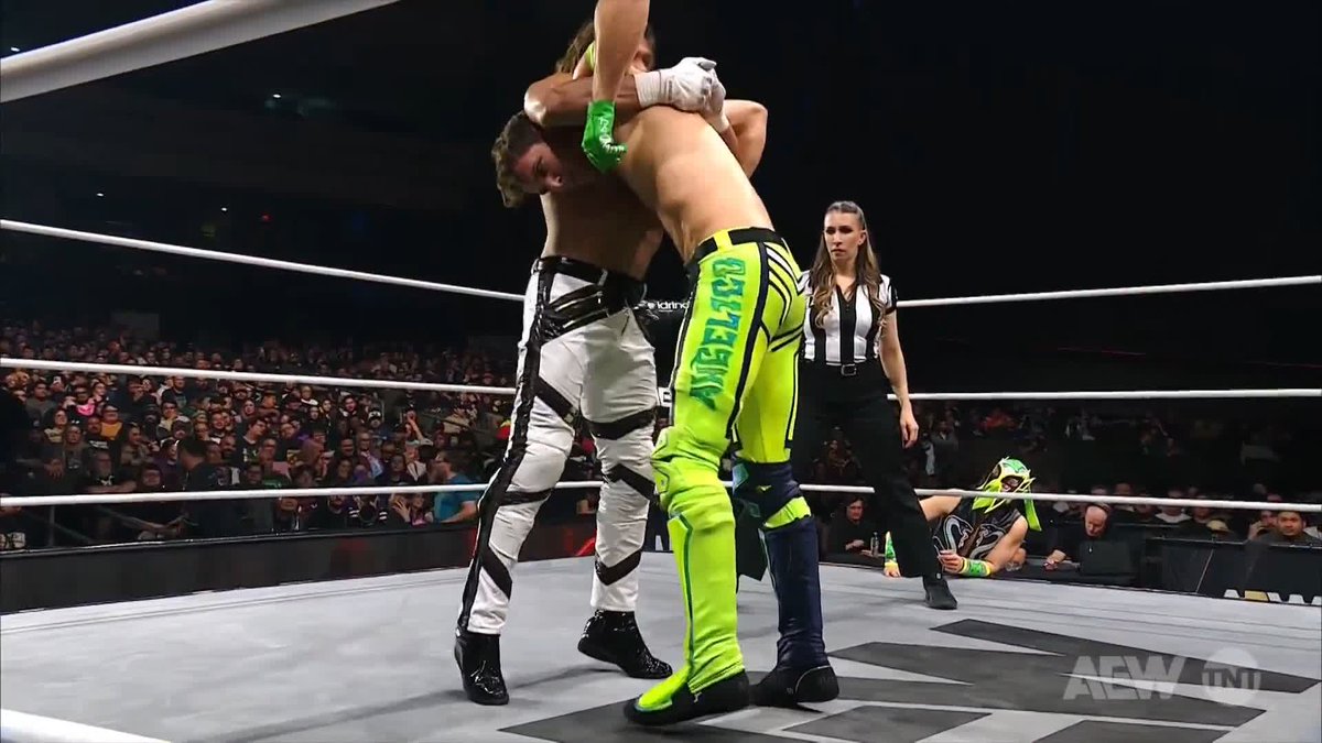 A DOMINANT return for “EL IDOLO” ANDRADE better than MJF!!!! Watch #AEWCollision on TNT &amp; HBO Max