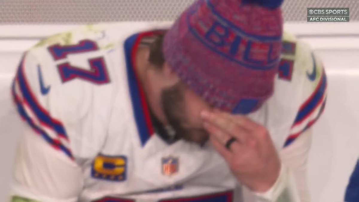 Man! No puedo con el dolor de Josh Allen. Me rompe.