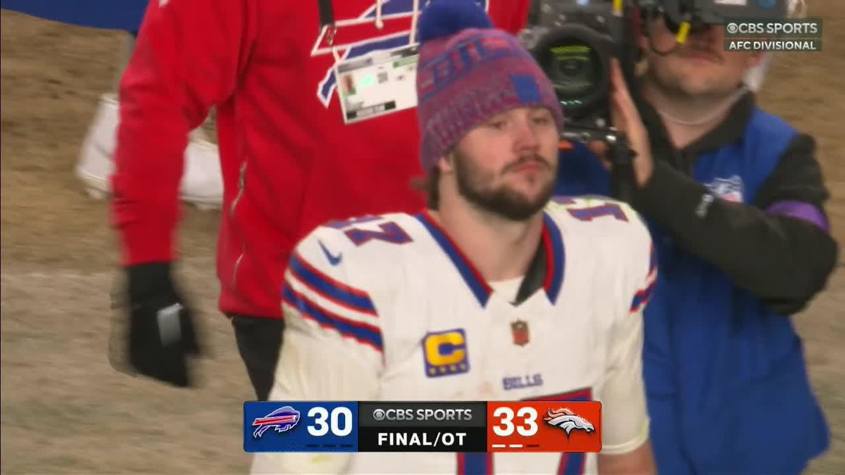 THE BRONCOS ARE HEADED TO THE AFC CHAMPIONSHIP! WHAT. A. GAME. (📺 CBS)