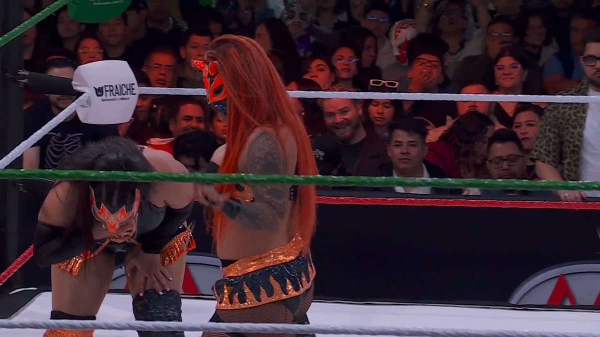 AAA Reina de Reinas Champion L A D Y F L A M M E R🔥 continues her DOMINANCE 💪